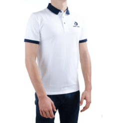 POLO OLIVER WHITE MARINE