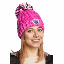 MADWAVE BONNETS DE LAINE POM-POM - Rose
