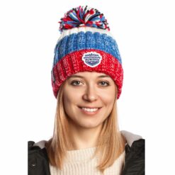 MADWAVE BONNETS DE LAINE POM-POM - Rouge