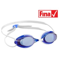 MADWAVE LUNETTES COMPETITION STREAMLINE - Blanche/bleu